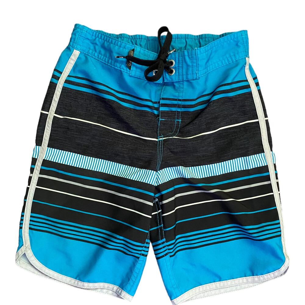 Quiksilver Boys Blue Surf Swim Shorts 24"